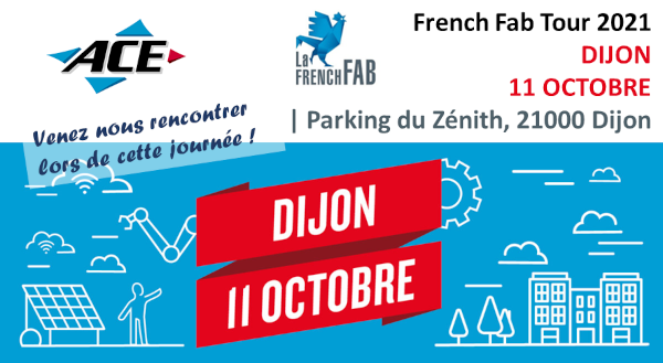 Venez nous rencontrer nous recrutons lors de French Fab Tour 2021 DIJON