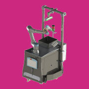 Poste de dévracage 3D collaboratif des couvercles