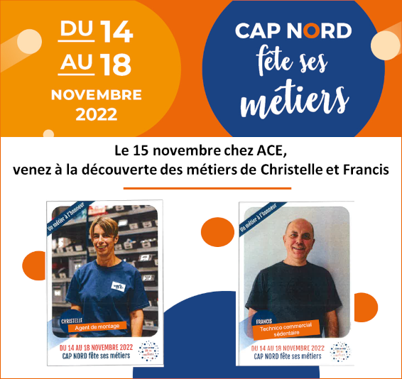 Venez rencontrer Christelle et Francis autour de leur métier