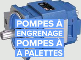 Pompes à engrenage - pompes à palettes