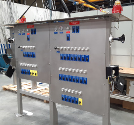 Pupitre - Panneau de contrôle boucles gas